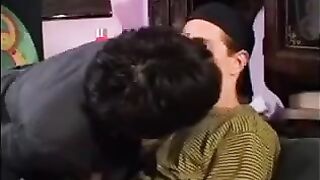 The girl was fucked by her teacher in stockings to avoid detention