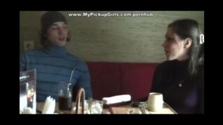 Russian girl has anal sex right after meeting with a black guy