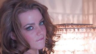 The brunette with big tits almost immediately began to moan from the first touch