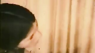 Beautiful adult aunt in passionate sex, showing her huge tits and sexy ass