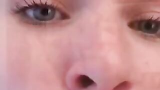 First experience of completely naked lesbian sex, featuring a young pregnant woman
