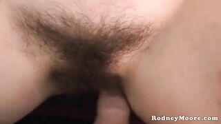 A neighbor with a natural bush couldn’t wait to get intimate