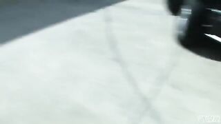 Blonde beauty Blair Summers gets banged on the parking lot, showcasing her daring side