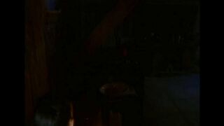 Sex in the closet with big natural tits and changing clothes