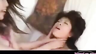 Beautiful Korean woman has no boyfriend, so she was fucked by a friend