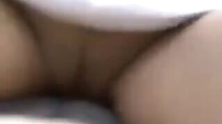 A little bitch got her pussy filled with a member's juice outdoors