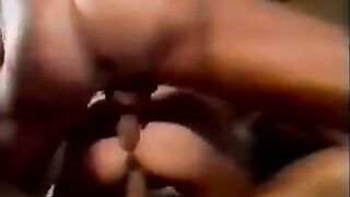 Semen exchange through hands in a swingers group
