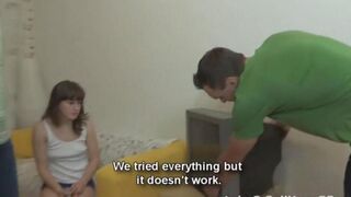 Brother Trachnul Sesstin fucked a girl and put her on another one