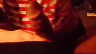 A sexy lady made a blowjob at home in this steamy POV video