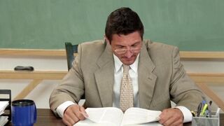 A student got a good mark thanks to the teacher's passionate encounter