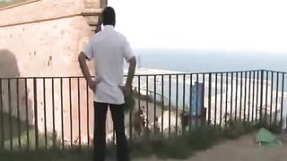 Group sex with a camera in public for extra thrill and excitement