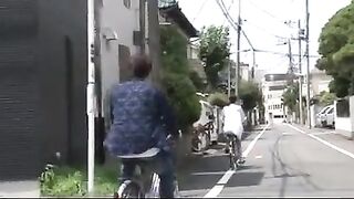 A Japanese girl was betrayed and fucked by her friend