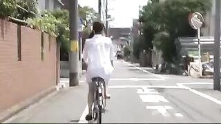 A Japanese girl was betrayed and fucked by her friend