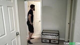 A red-haired girl was fucked in her sweet pussy in a passionate session