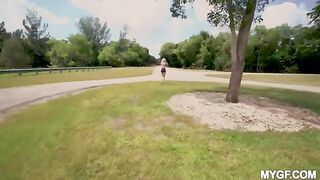 Outdoor sex is always the best fun at The Park