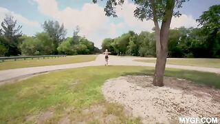 Outdoor sex is always the best fun at The Park