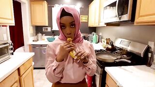 A silly American guy fucked a modest girl from the first view