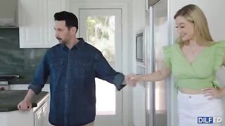 Dad makes a sex video with his hot blondie sorority girl