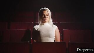 The show must go on and the blonde beauty agrees to continue