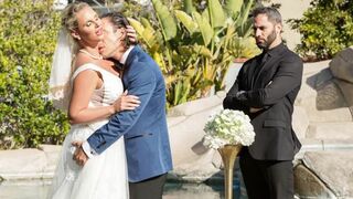 BrideZZilla: A Fuckfest At The Wedding part 3 - hot bride in stockings gets fucked hard on her big day