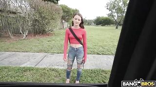 The model is willing to do anything for money and appearance