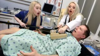 A general got a hospital pass for a threesome with nurses