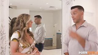 The busty MILF Cory Chase got her asshole gapped by a horny real estate agent