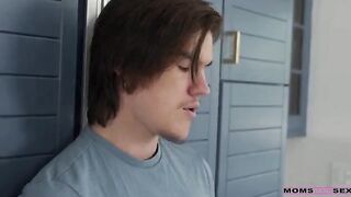 A stepson was left without supervision and things got out of hand