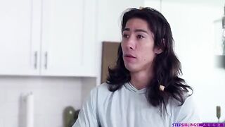 You got cum on my sandwich, young beauty!