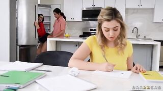 Tips from a tutor and big natural tits action