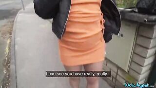 Lost phone of hot Italian brunette caused her to visit a familiar guy