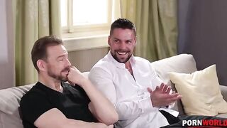 Airtight DP Housewarming Gift for Horny New Flat Mate - Double Penetration