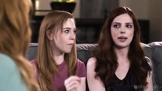 They are really treating them like daughters in this steamy threesome scene