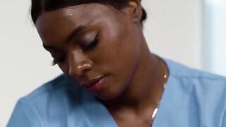 A massage turns into a lesbian sex session, forbidden feelings emerge