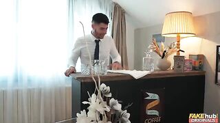 A man came to the madam and asked for a mouthful of cum