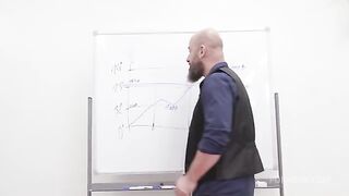 It's all over our ass again. The whole office is crazy!