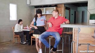 The girl allowed you to experience orgasm through the mouth