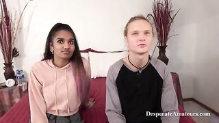 Kama Sutra casting with desperate amateurs, intense and wild action
