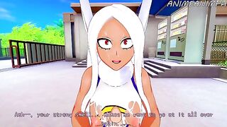 Mirko gets fucked hard in this steamy My Hero Academia hentai scene