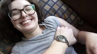 A guy has a therapy session with his perfect brunette girlfriend
