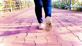 A fat Latina woman fucks hard and shows her huge ass in the air