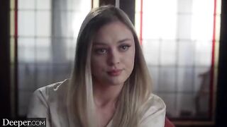Uniformed man’s allure is irresistible to stunning Amber Moore
