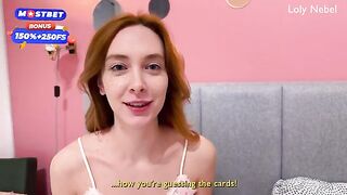 The couple has a playful conversation before diving into some intimate fun