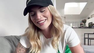 A hot girl is making coffee and gets fucked on camera