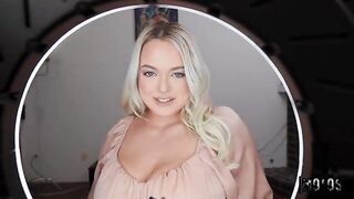 You'd better play with my dick! - a hot blonde girl speaking from first person