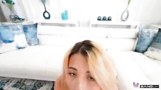 Juicy ass babe gets her pussy railed deep and hard