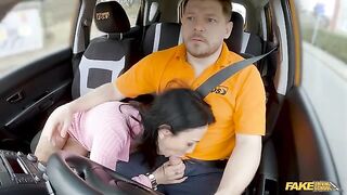 The man noticed that the girl was trying to seduce him