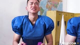 A nymphomaniac could not act otherwise, especially in a steamy threesome scene