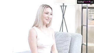 Girl was fucked hard during the casting session
