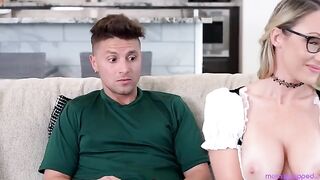 This is what life with whores looks like - групповой секс on the couch
